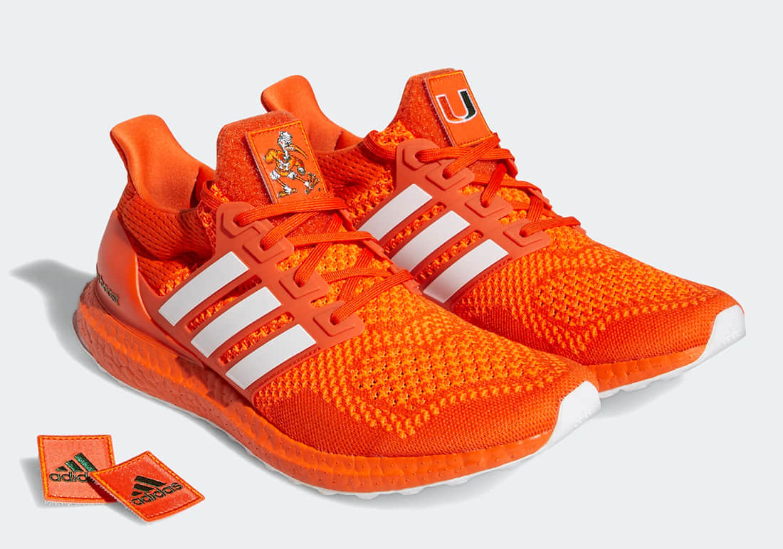 Adidas UltraBoost 1.0 'NCAA Pack - Miami' FY5812 | Limited Edition Boost Sneakers Adidas UltraBoost 1.0 'NCAA Pack - Miami' FY5812 | Limited Edition Boost Sneakers