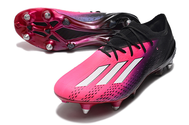 Shop Adidas X Speedportal .1 SG Soccer Cleats - Pink/White/Black | Top Performance Cleats Shop Adidas X Speedportal .1 SG Soccer Cleats - Pink/White/Black | Top Performance Cleats