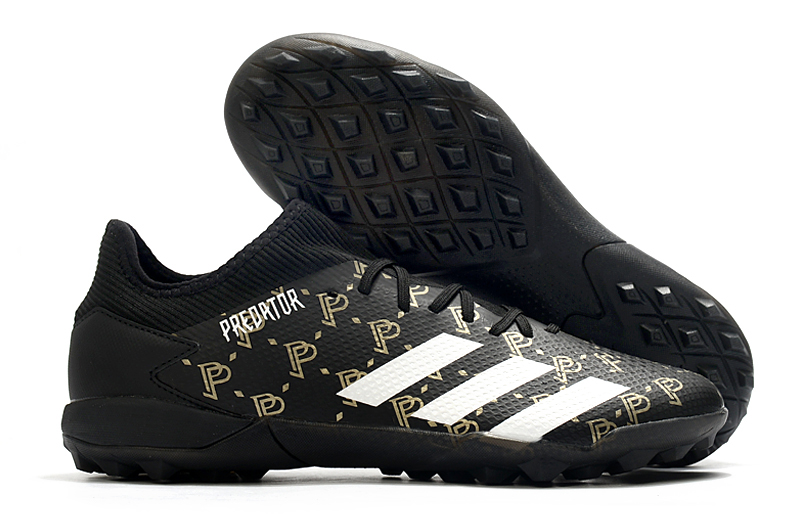 Adidas Predator 20.3 L TF Black Gold White - Unleash Your Game