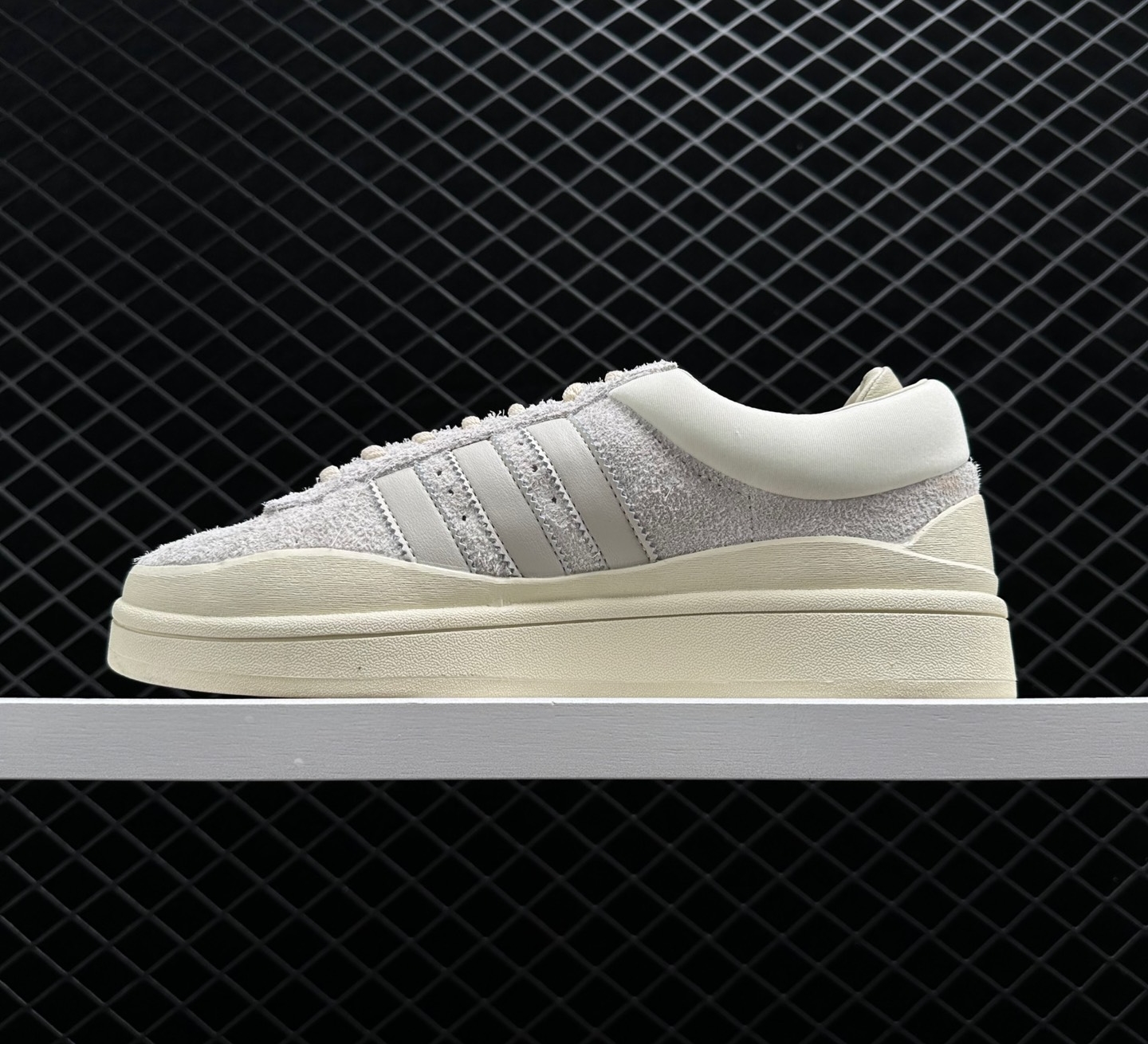 Adidas Bad Bunny x Campus Moon 'Cloud White' FZ5823: Shop Exclusive Collaboration Sneakers Adidas Bad Bunny x Campus Moon 'Cloud White' FZ5823: Shop Exclusive Collaboration Sneakers