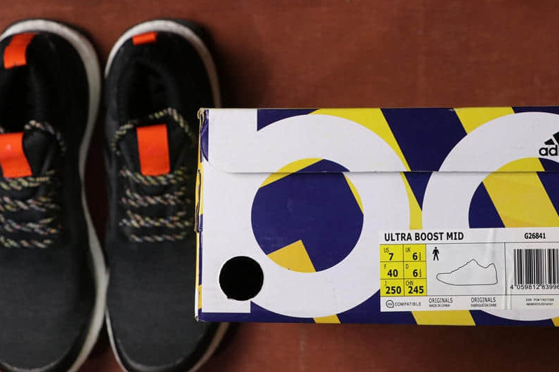 Adidas UltraBoost Mid 'Multicolor Black' G26841 - Premium Performance Footwear