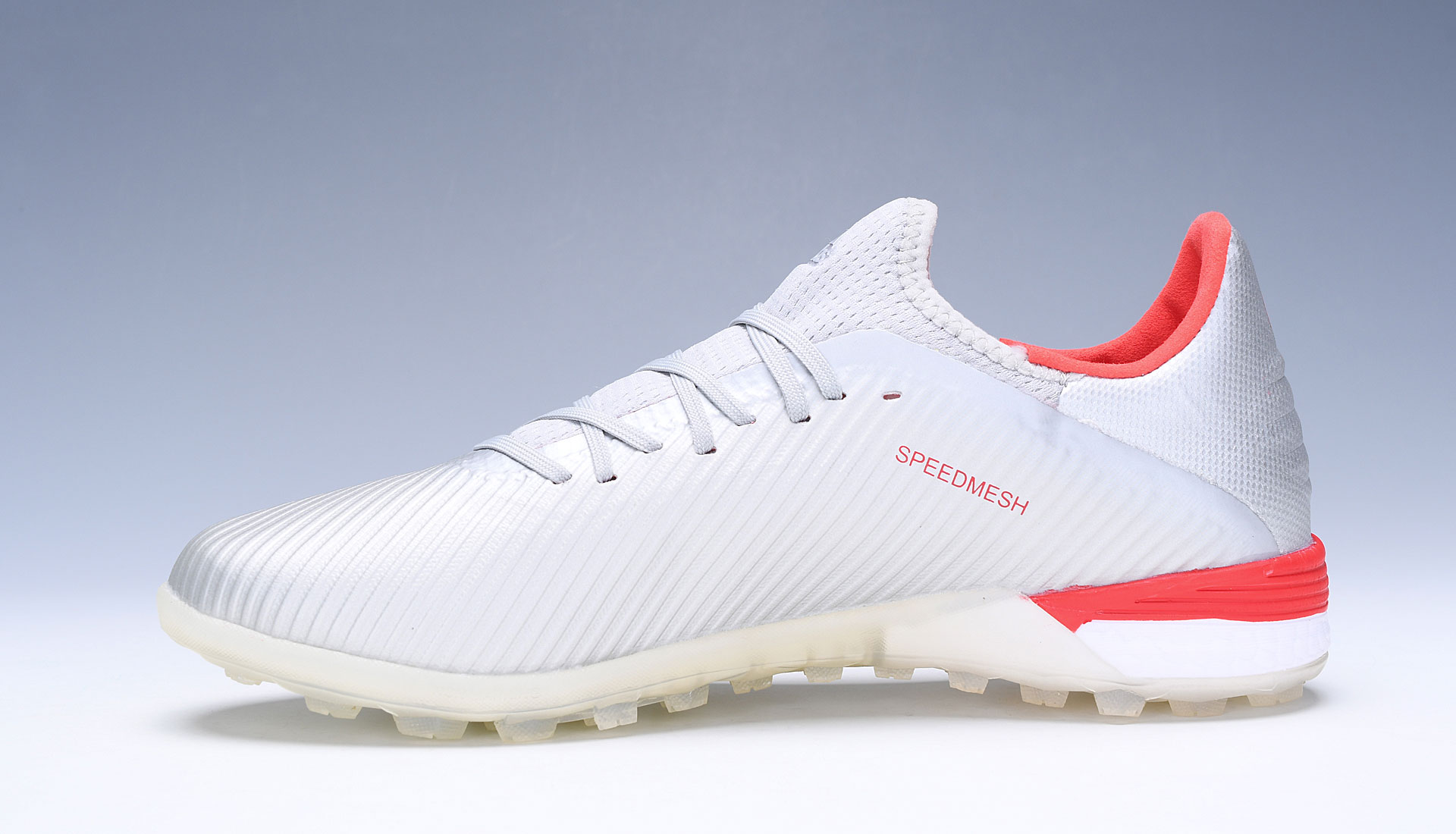 Adidas X 19.1 TF Silver Metallic Red Footwear White G25752