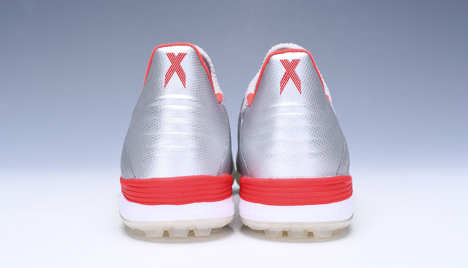Adidas X 19.1 TF Silver Metallic Red Footwear White G25752