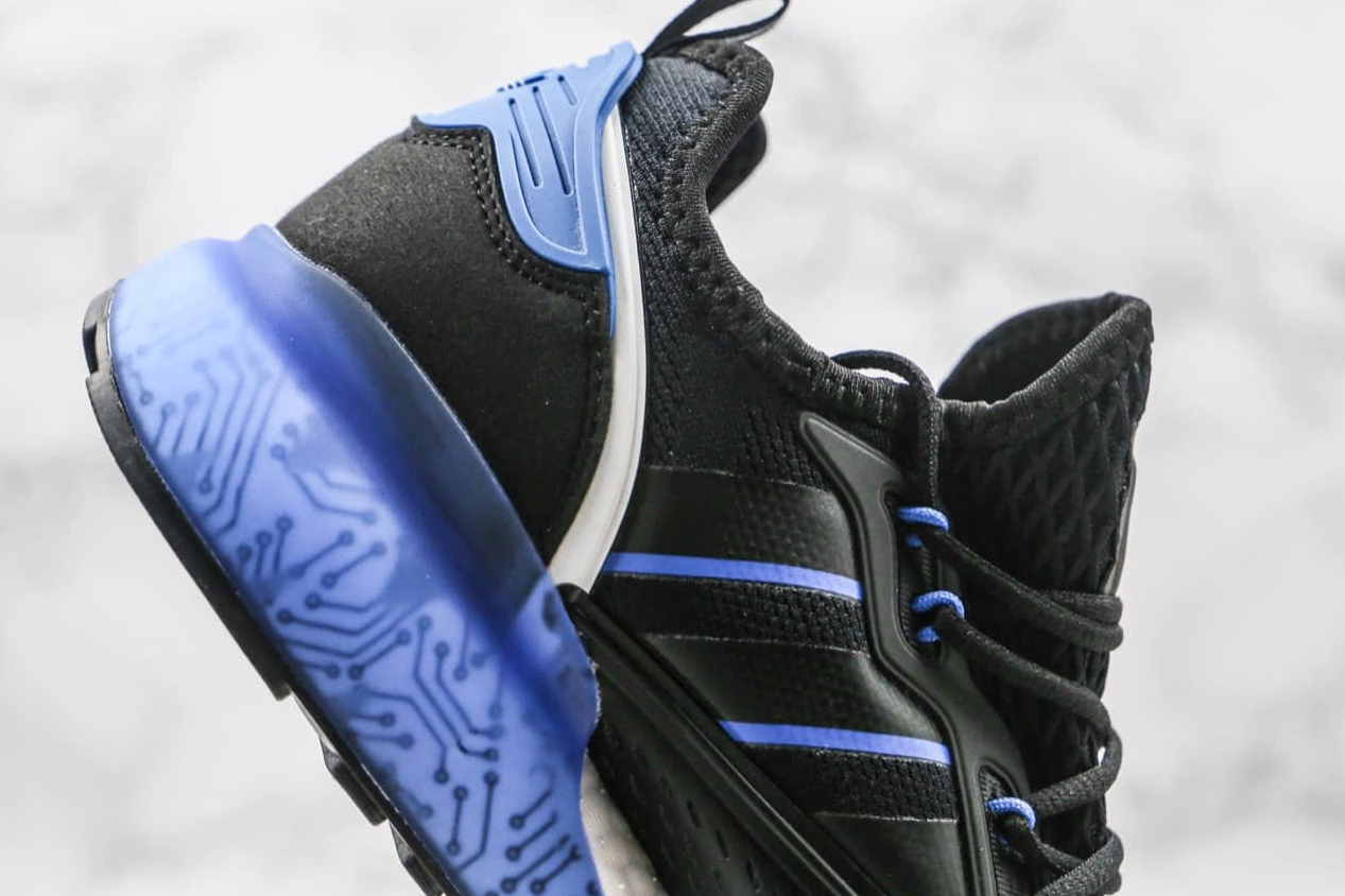 Adidas ZX 2K Boost 'Black Bright Royal' FY1458 - Sleek and Stylish Athletic Shoes Adidas ZX 2K Boost 'Black Bright Royal' FY1458 - Sleek and Stylish Athletic Shoes