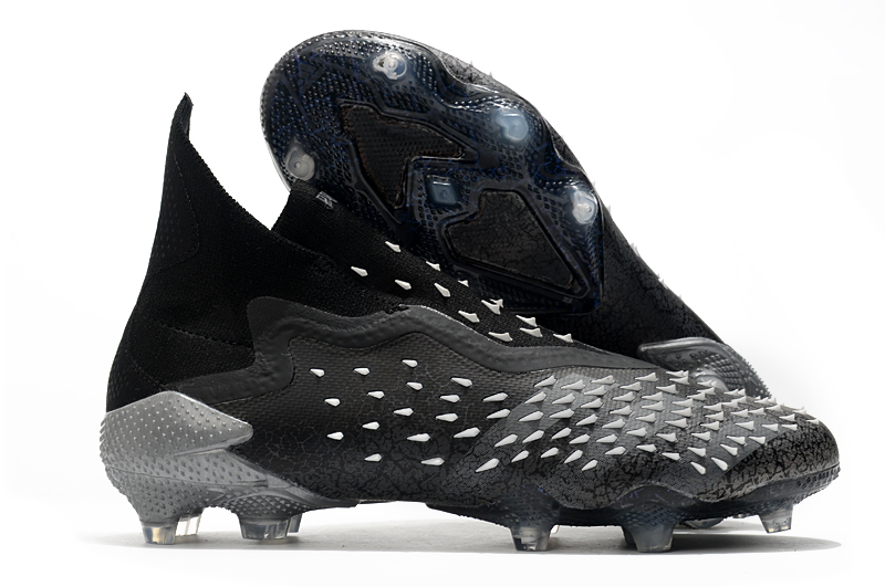 Adidas Predator Freak+ FG Demonskin - Black Grey FY1026