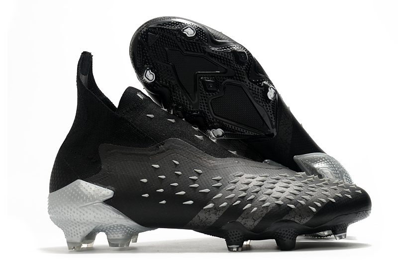 Adidas Predator Freak.1 FG Demonskin Black Grey FY1021 | Elite Football Cleats