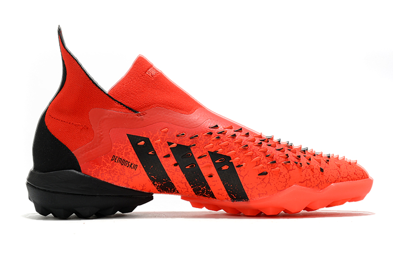 Adidas Predator Freak+ TF 'Demonskin - Solar Red' FY6251 - Unleash Your Inner Beast!