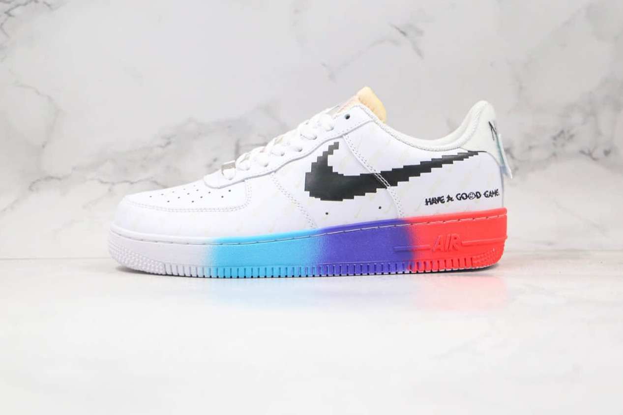 Nike Air Force 1 77 Vintage Low Have A Good Game Scarpe 318155-113: Classic Style for Gamers