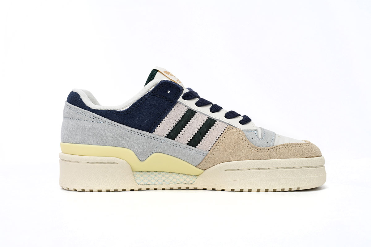 Adidas Forum 84 Low 'Beige Navy Green' - Trendy Sneakers for Men Adidas Forum 84 Low 'Beige Navy Green' - Trendy Sneakers for Men
