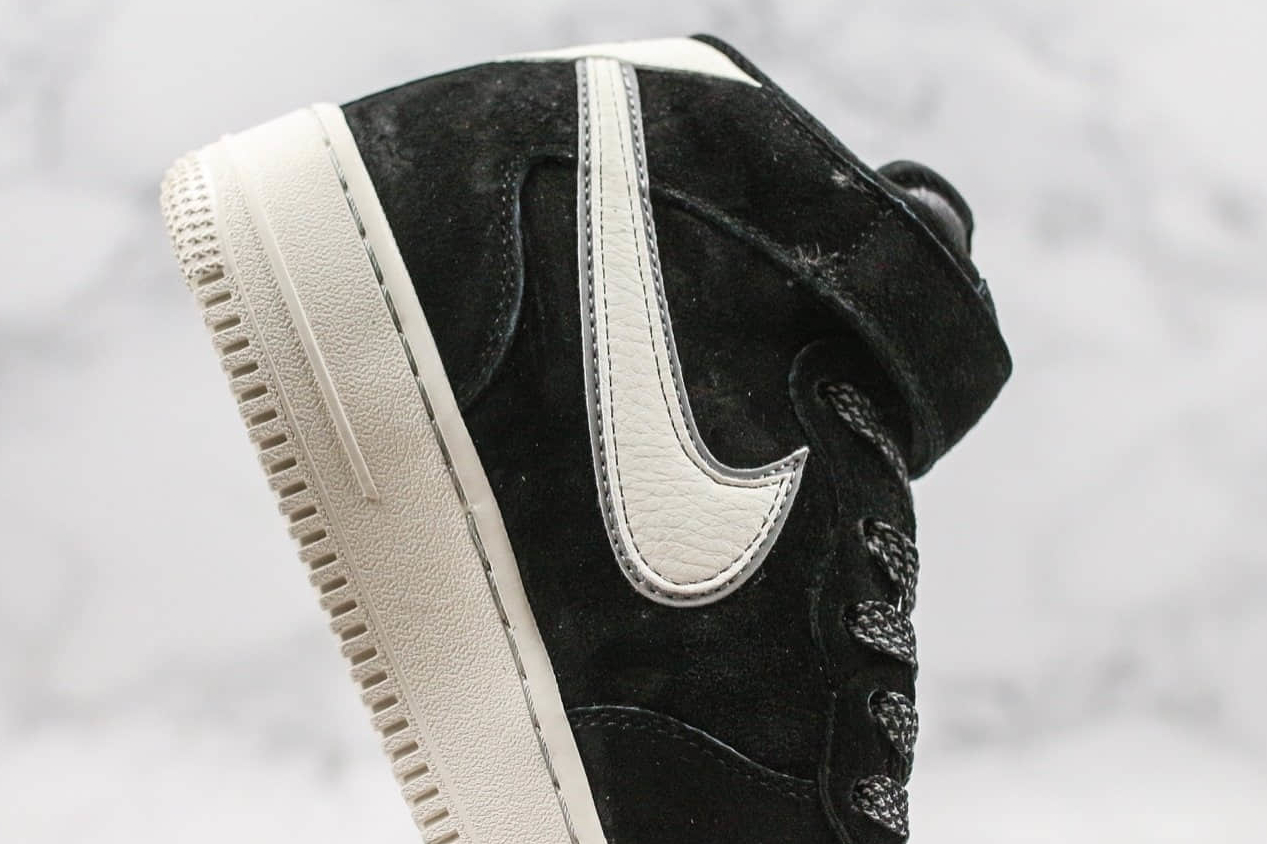 Nike Air Force 1 Mid 07 Black White Running Shoes AA1118-009 | Sleek Design & Superior Comfort Nike Air Force 1 Mid 07 Black White Running Shoes AA1118-009 | Sleek Design & Superior Comfort