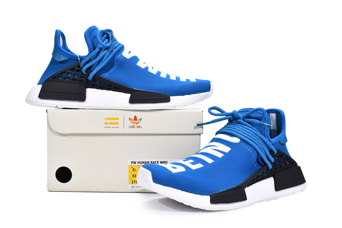 Adidas Pharrell X NMD Human Race 'Blue' BB0618 - Shop Now! Adidas Pharrell X NMD Human Race 'Blue' BB0618 - Shop Now!