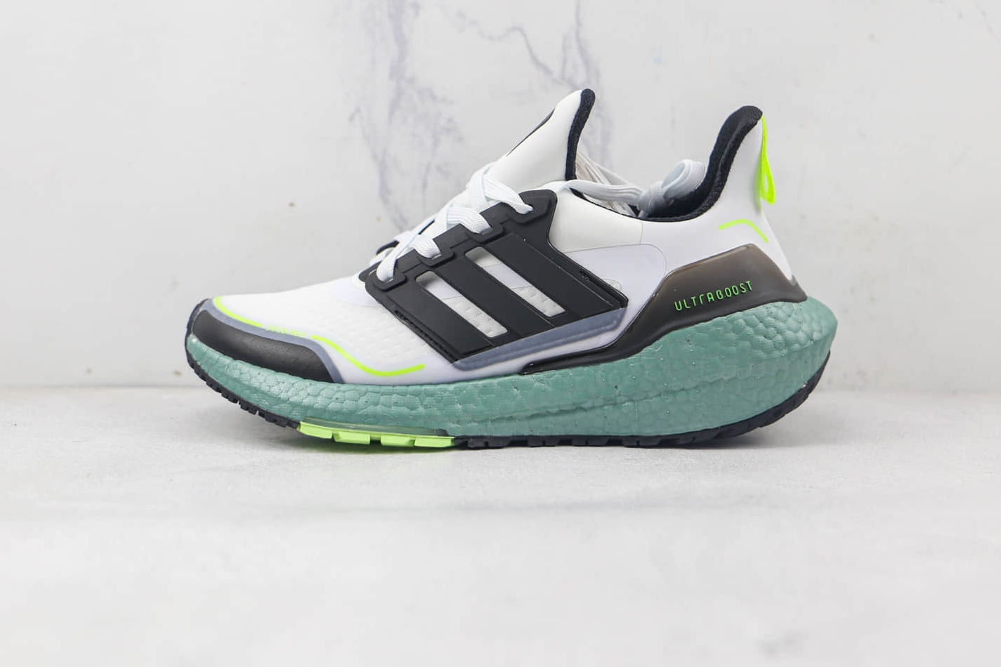 Adidas UltraBoost 21 Cold.Rdy 'White Signal Green' S23898 - Buy Online Now!