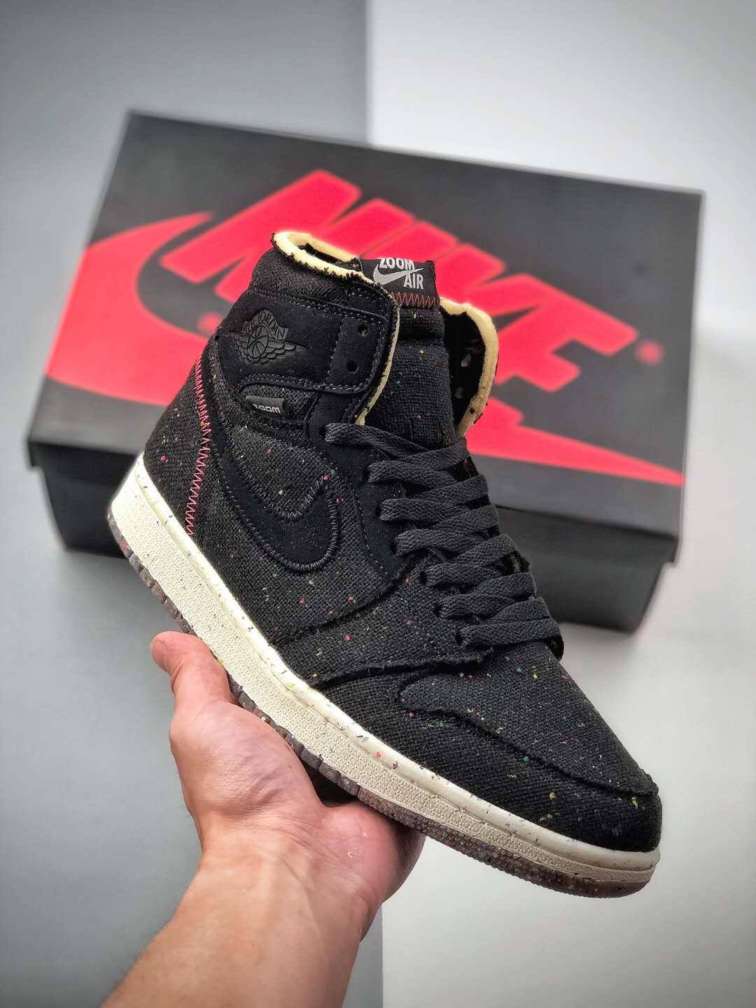 Air Jordan 1 High Zoom 'Crater' CW2414-001