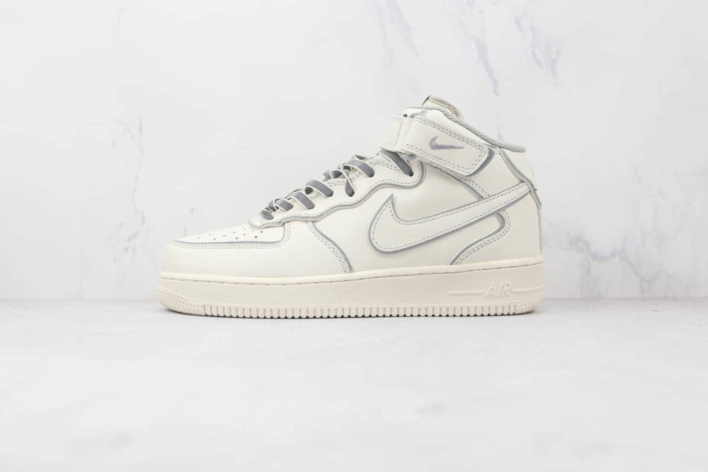 Nike Air Force 1 07 Mid Daredevil Beige Grey White AQ1218-118 - Shop the Iconic Sneakers