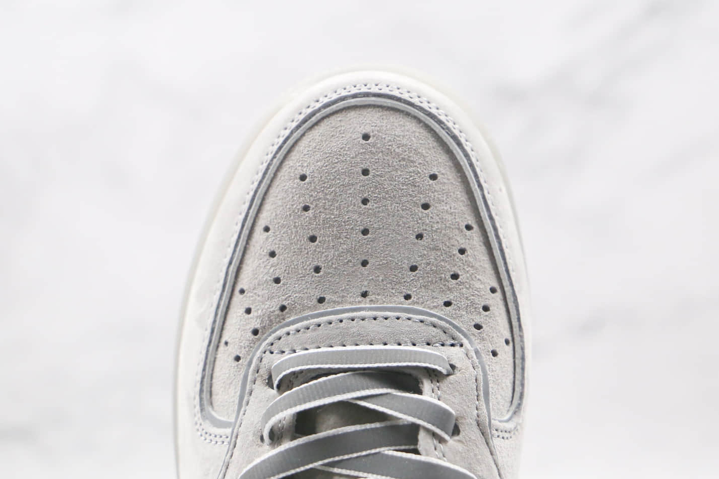 Nike Air Force 1 07 Mid Reigning Champ Grey Silver Reflective GB1228-185 Nike Air Force 1 07 Mid Reigning Champ Grey Silver Reflective GB1228-185