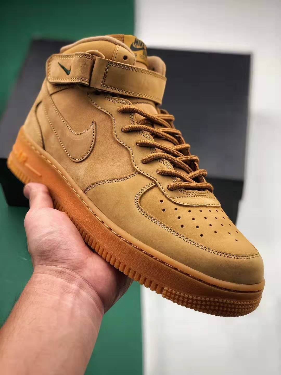 Nike Air Force 1 Mid Flax 715889-200 - Shop Latest Styles Online