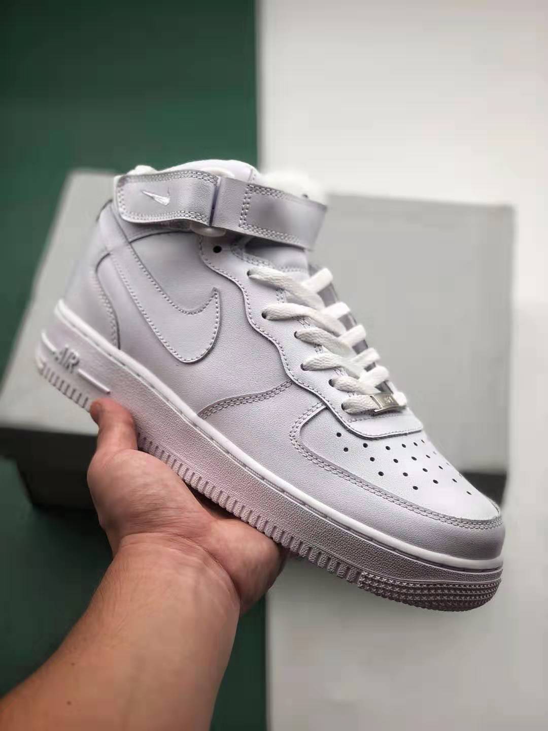 Nike Air Force 1 Mid '07 'White' 315123-111 - Trendy Iconic Sneakers