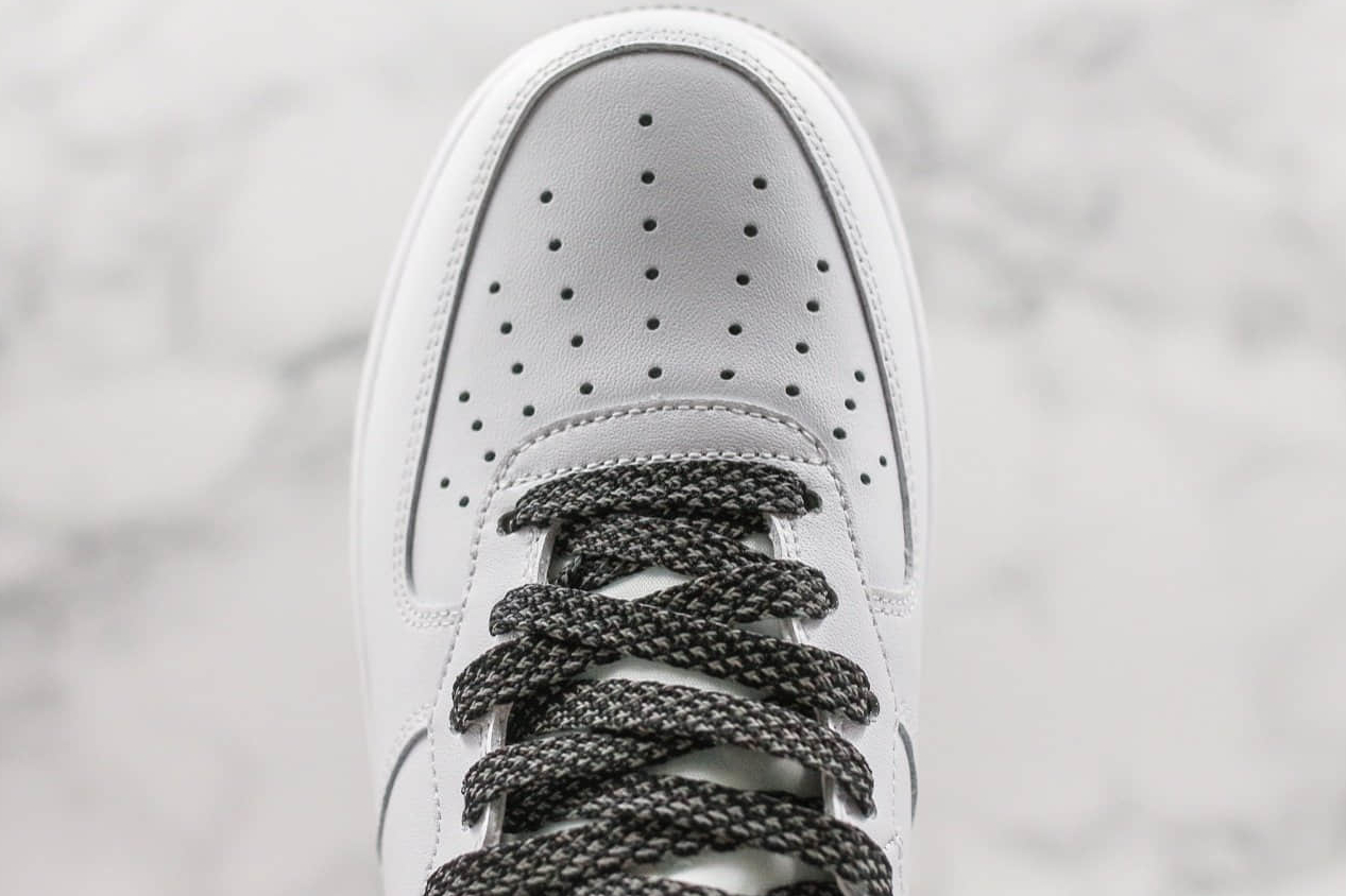 Nike Air Force 1 Mid 07 LV8 White Black Running Shoes 366731-808 - Premium Style and Comfort Nike Air Force 1 Mid 07 LV8 White Black Running Shoes 366731-808 - Premium Style and Comfort