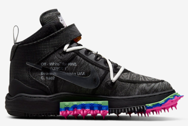 Off-White x Nike Air Force 1 Mid Black/Clear-Black DO6290-001 - Shop Now! Off-White x Nike Air Force 1 Mid Black/Clear-Black DO6290-001 - Shop Now!