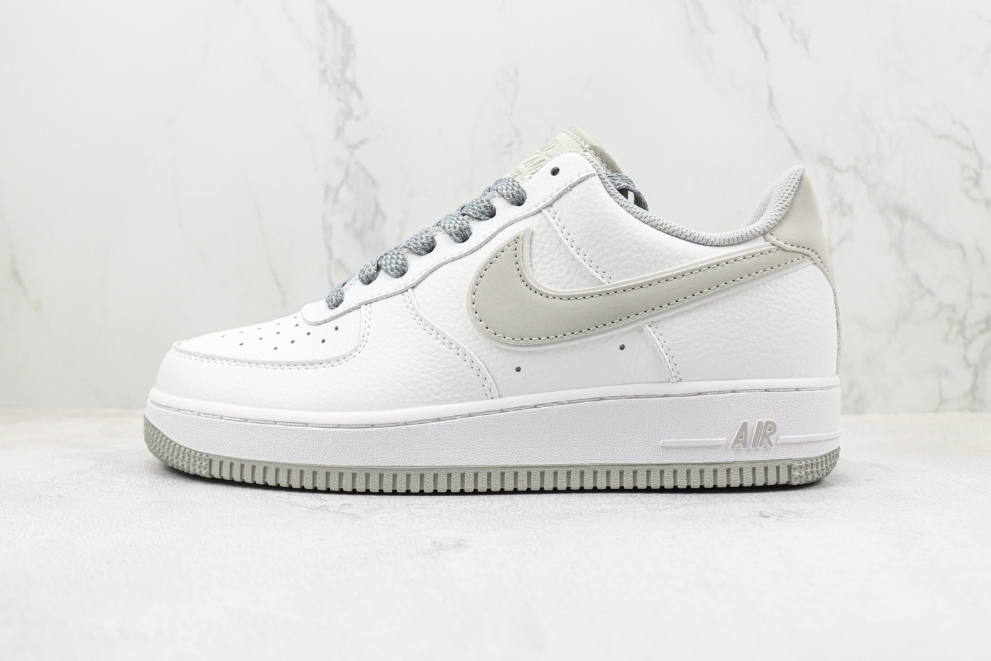 Nike Air Force 1 07 Low White Light Grey | LS0216-025