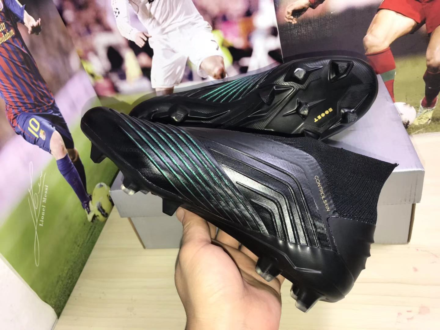 Adidas Predator 19+ FG 'Triple Black' F35612 - Ultimate Performance on the Pitch Adidas Predator 19+ FG 'Triple Black' F35612 - Ultimate Performance on the Pitch
