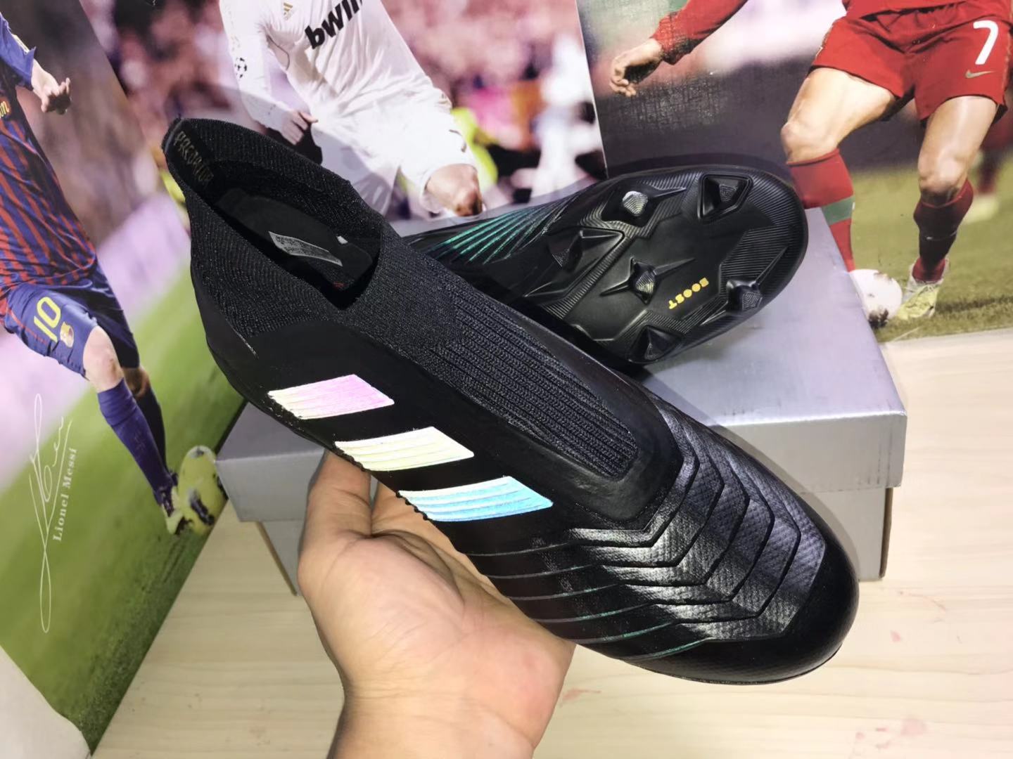 Adidas Predator 19+ FG 'Triple Black' F35612 - Ultimate Performance on the Pitch Adidas Predator 19+ FG 'Triple Black' F35612 - Ultimate Performance on the Pitch