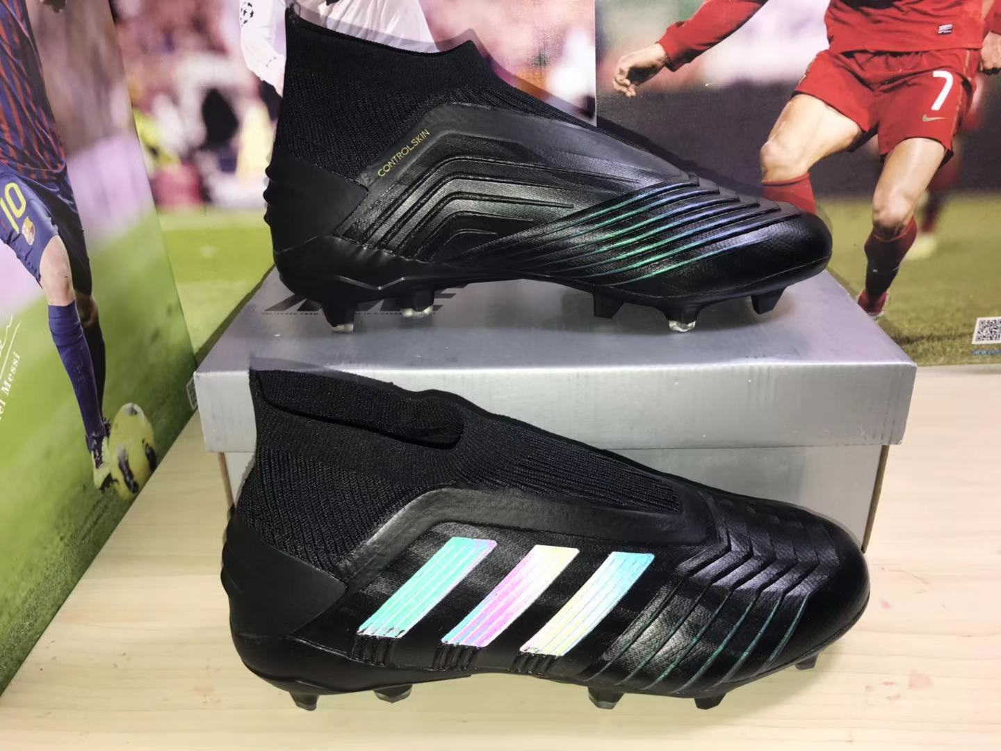 Adidas Predator 19+ FG 'Triple Black' F35612 - Ultimate Performance on the Pitch Adidas Predator 19+ FG 'Triple Black' F35612 - Ultimate Performance on the Pitch