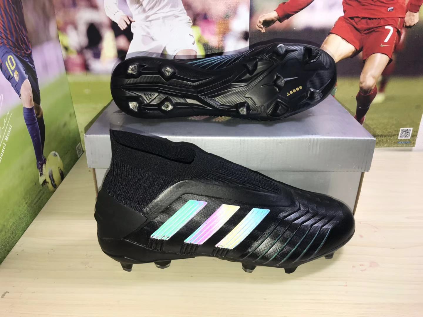 Adidas Predator 19+ FG 'Triple Black' F35612 - Ultimate Performance on the Pitch Adidas Predator 19+ FG 'Triple Black' F35612 - Ultimate Performance on the Pitch