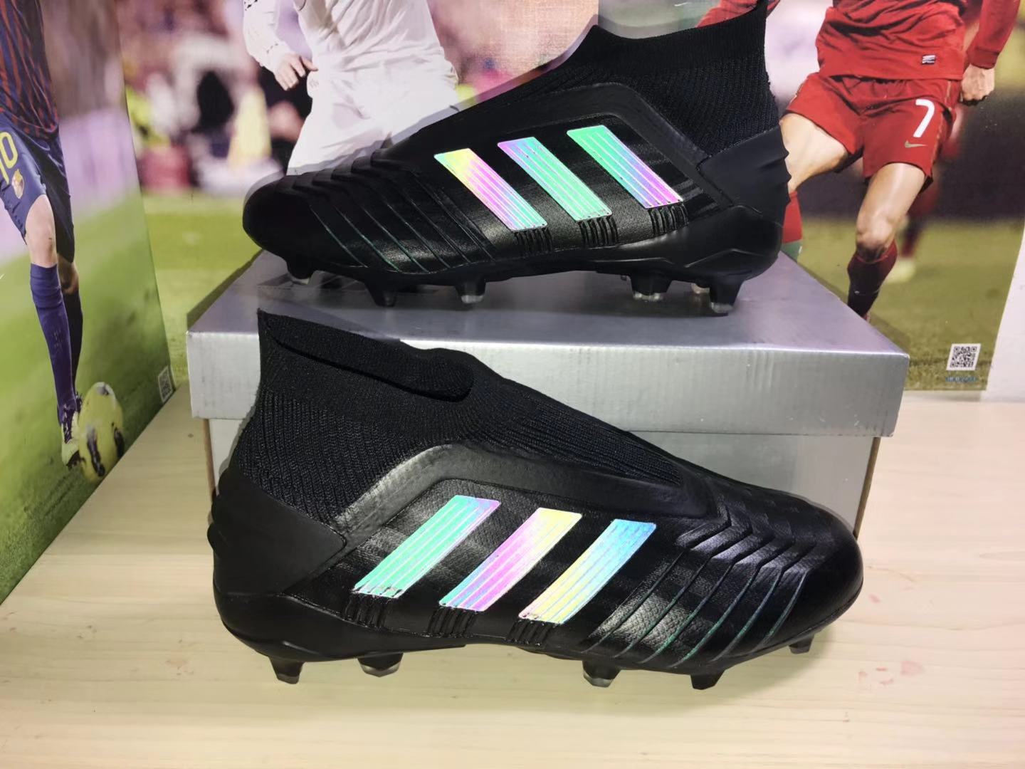 Adidas Predator 19+ FG 'Triple Black' F35612 - Ultimate Performance on the Pitch Adidas Predator 19+ FG 'Triple Black' F35612 - Ultimate Performance on the Pitch