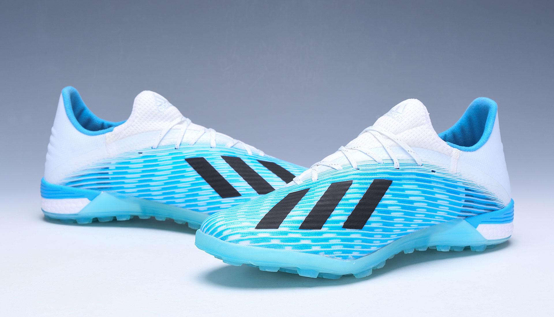 Adidas X 19.1 TF Hard Wired - Bright Cyan Core Black Shock Pink F99999 Adidas X 19.1 TF Hard Wired - Bright Cyan Core Black Shock Pink F99999