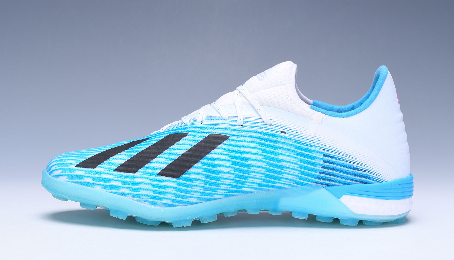 Adidas X 19.1 TF Hard Wired - Bright Cyan Core Black Shock Pink F99999 Adidas X 19.1 TF Hard Wired - Bright Cyan Core Black Shock Pink F99999