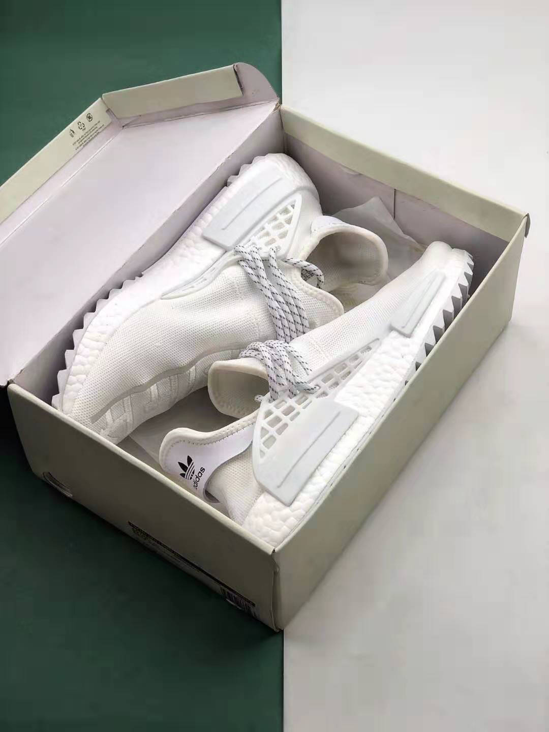 Adidas Pharrell x NMD Human Race Trail 'Blank Canvas' AC7031 - Limited Edition Originals