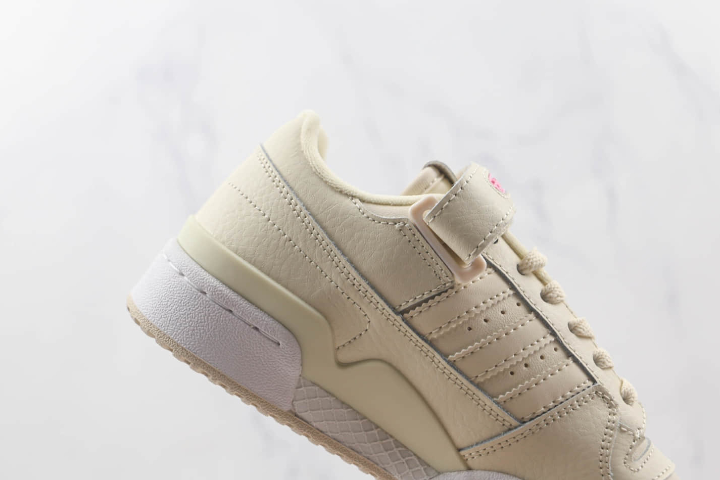 Adidas Forum Low Wonder White Halo Blue Pink Sneakers GV9190