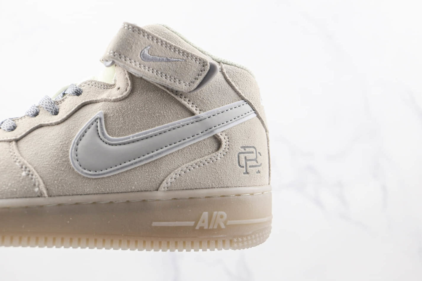 Reigning Champ x Nike Air Force 1 07 Mid Brown Light Grey - GB0902-112 | Limited Edition Collab! Reigning Champ x Nike Air Force 1 07 Mid Brown Light Grey - GB0902-112 | Limited Edition Collab!