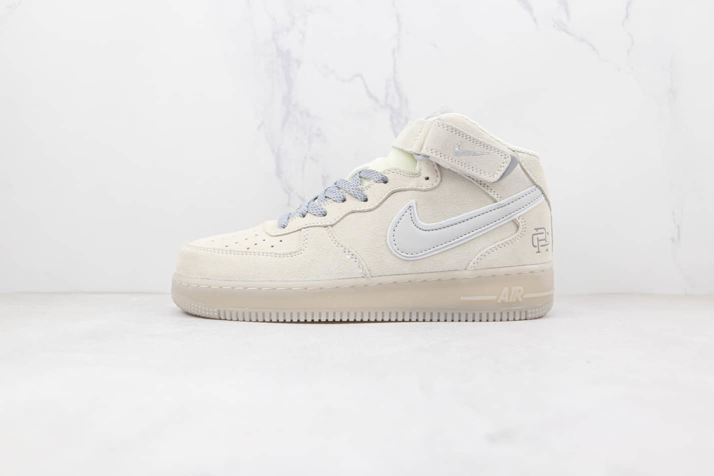 Reigning Champ x Nike Air Force 1 07 Mid Brown Light Grey - GB0902-112 | Limited Edition Collab!