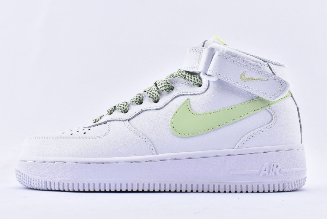 Nike Air Force 1 '07 Mid White Green 366731-910 - Shop Now for Stylish Sneakers