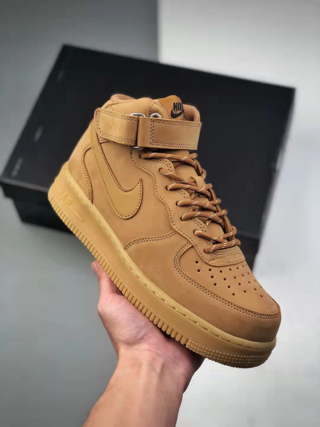 Nike Air Force 1 Mid '07 'Flax' DJ9158-200 - Stylish & Iconic Sneakers