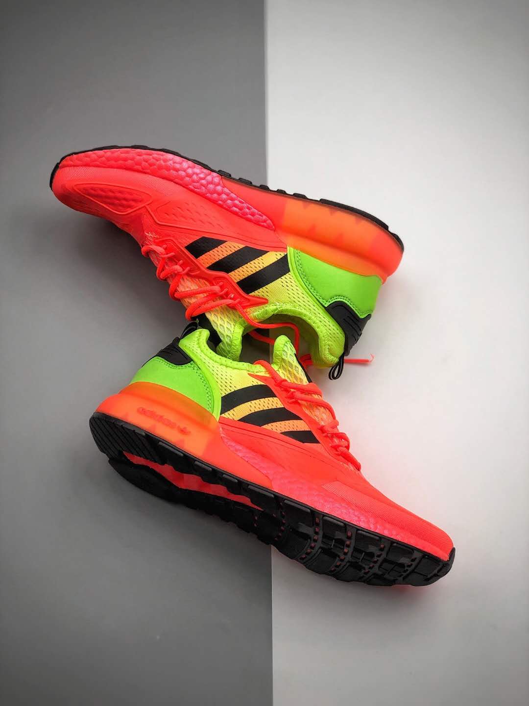 Adidas ZX 2K Boost 'Solar Yellow Red' FW0482: Stylish and Comfortable Footwear Adidas ZX 2K Boost 'Solar Yellow Red' FW0482: Stylish and Comfortable Footwear