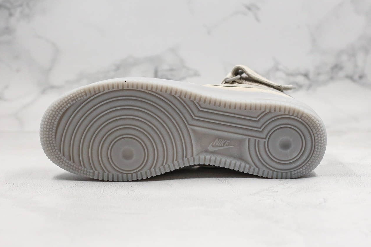 Nike Air Force 1'07 Mid White Grey Medium Grey Men's Shoes 315123-002 Nike Air Force 1'07 Mid White Grey Medium Grey Men's Shoes 315123-002