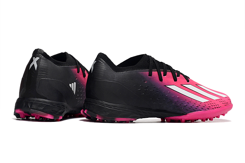 Adidas X Speedportal .1 TF - Pink White Black | Lightweight Soccer Shoes Adidas X Speedportal .1 TF - Pink White Black | Lightweight Soccer Shoes