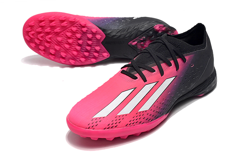 Adidas X Speedportal .1 TF - Pink White Black | Lightweight Soccer Shoes Adidas X Speedportal .1 TF - Pink White Black | Lightweight Soccer Shoes
