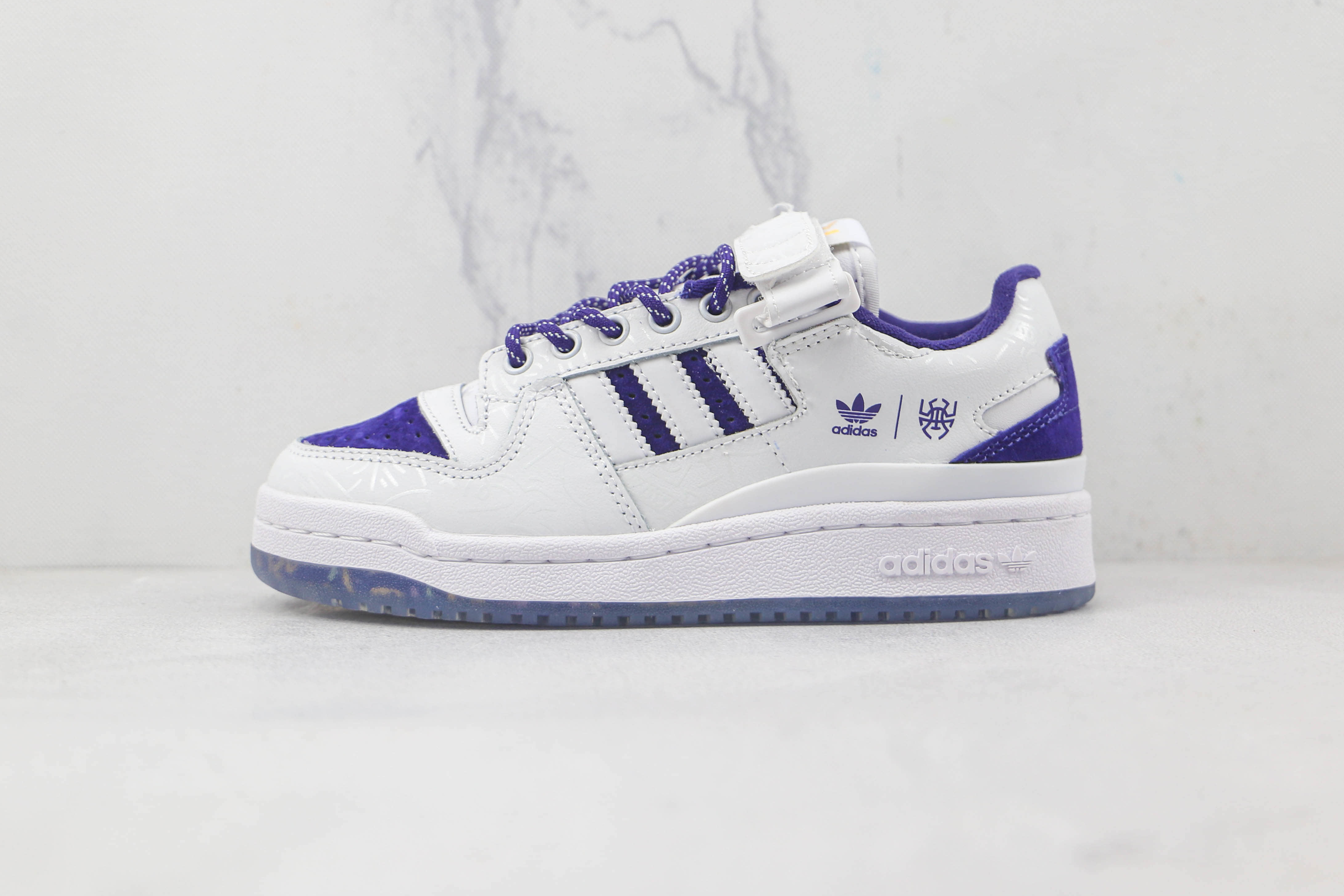 Adidas Donovan Mitchell x Forum Low 'Collegiate Purple' GY8287 - Shop Now!