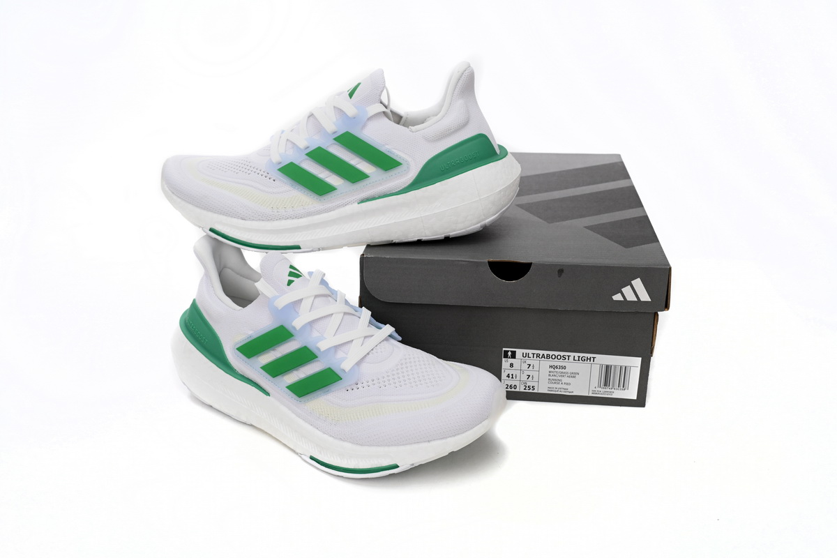 Adidas Wmns UltraBoost Light 'White Tint Court Green' - HQ6350