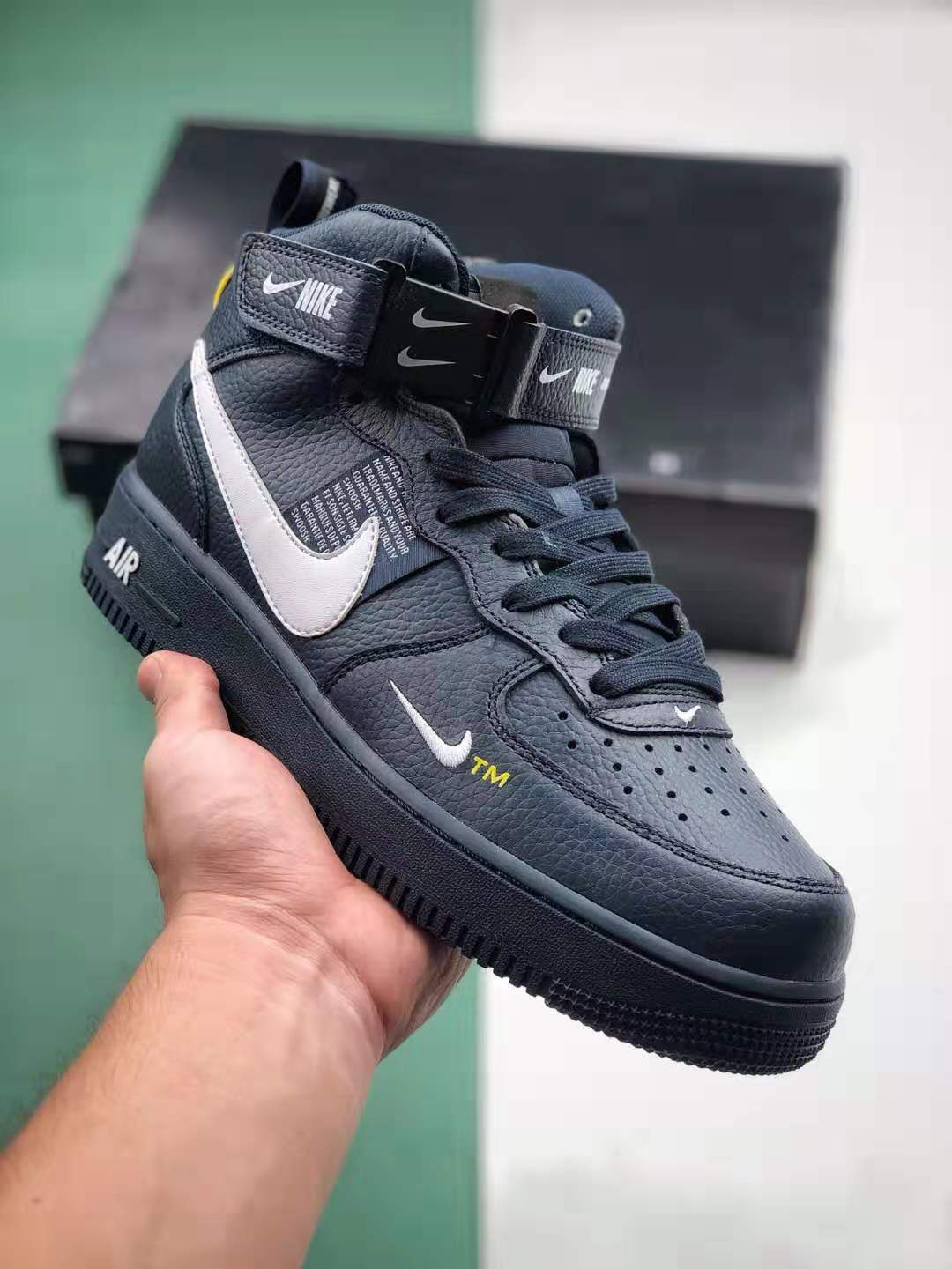 Nike Air Force 1 Mid Utility Obsidian 804609-403 | Shop Now and Elevate Your Style