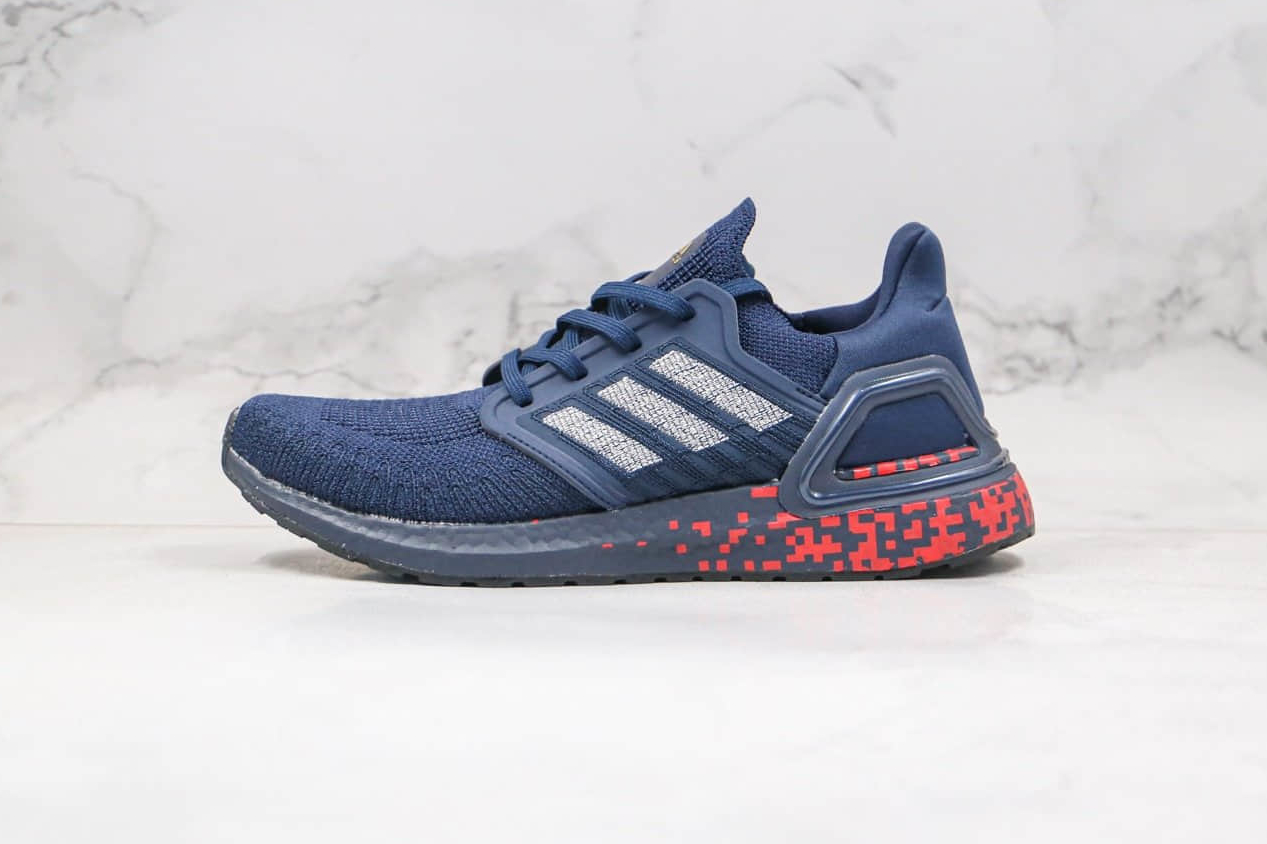 Adidas Ultraboost_20 'Blue Black Red' FY3451 - Stylish and Versatile Footwear