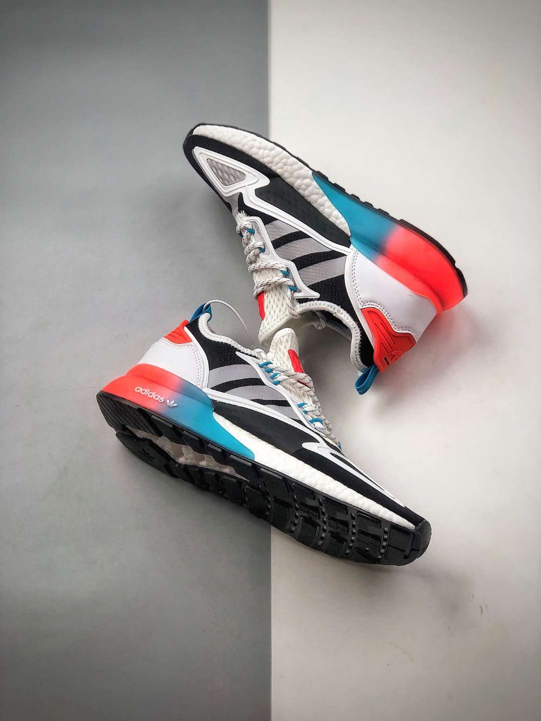 Adidas ZX 2K Boost 'White Multi' FY2012 - Shop Now for Retro Style Sneakers Adidas ZX 2K Boost 'White Multi' FY2012 - Shop Now for Retro Style Sneakers