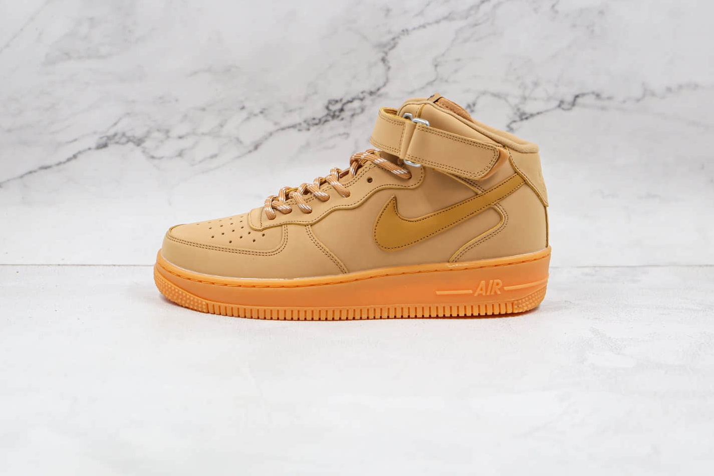 Nike Air Force 1 Mid '07 'Flax' DJ9158-200 - Premium Quality Sneakers