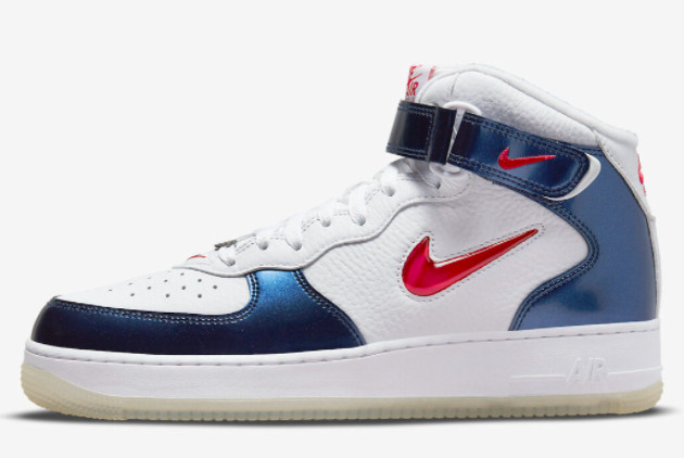 Nike Air Force 1 Mid 'Independence Day' White/Varsity Red-Midnight Navy - DH5623-101 | Shop Now