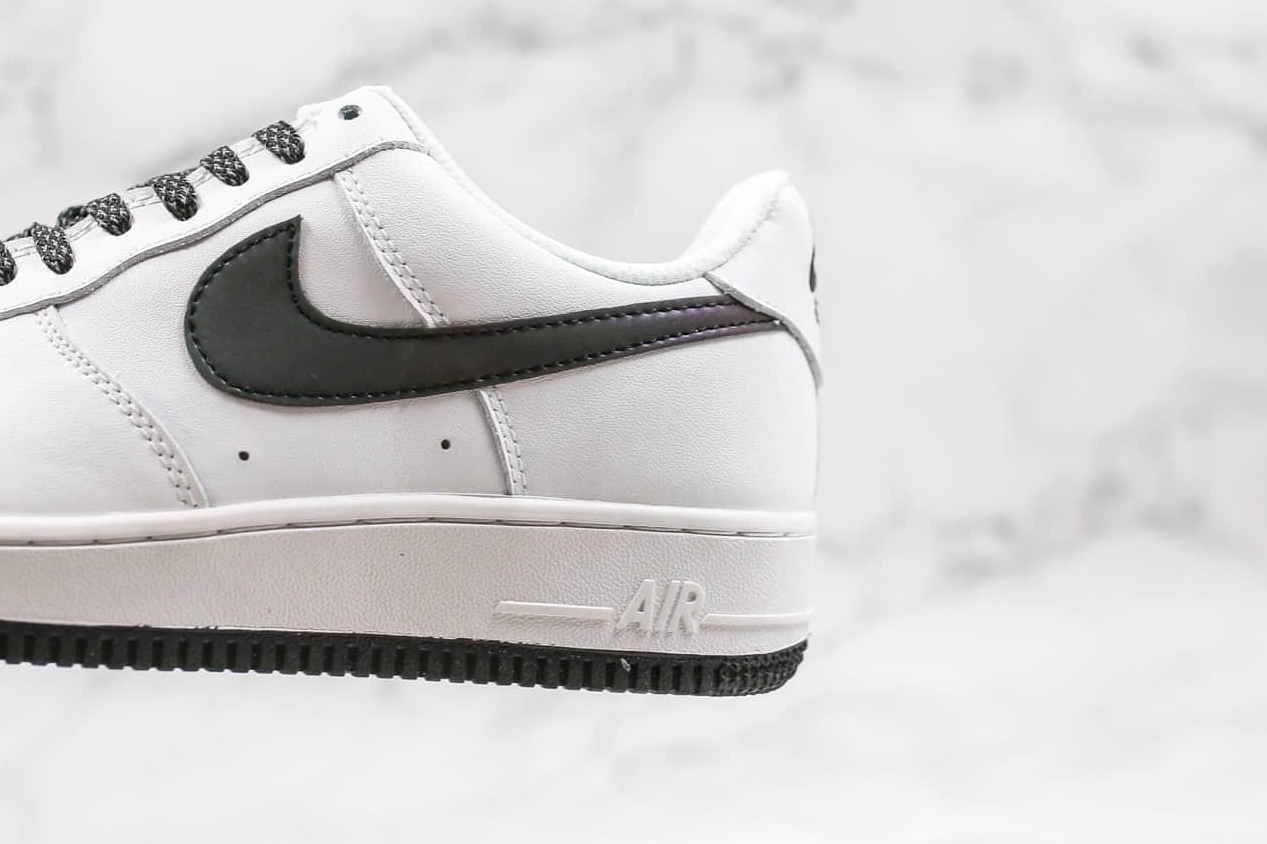 Nike Air Force 1 Low White Static Black 366751-808 | Running Shoes