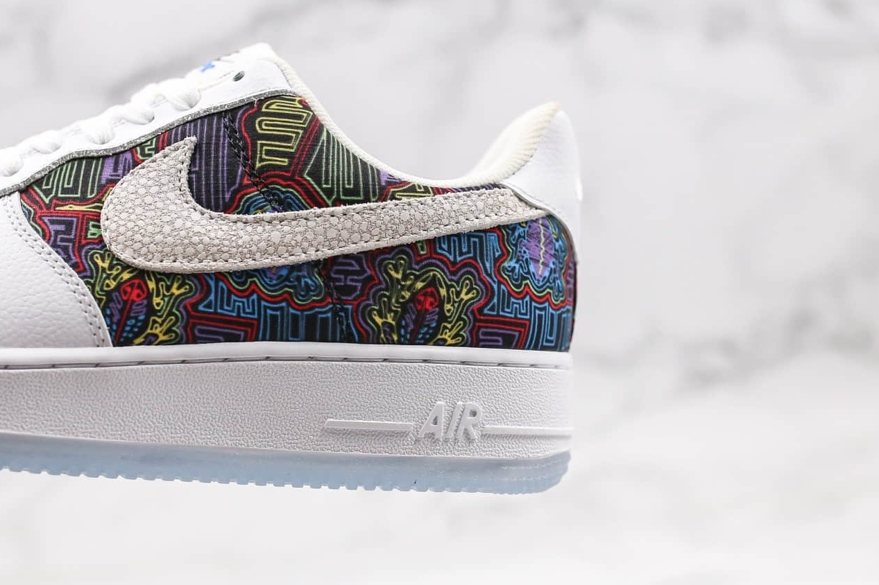Nike Air Force 1 Low Puerto Rico WhiteMulticolor CJ1620-100 - Authentic Style and Comfort | Fast Shipping
